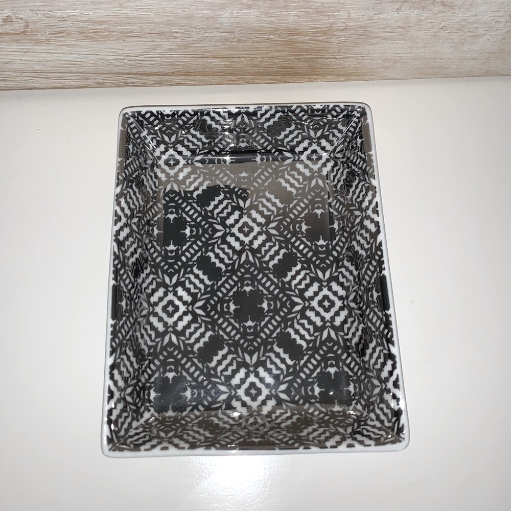 NWOT J. Crew mirrored ceramic trinket tray